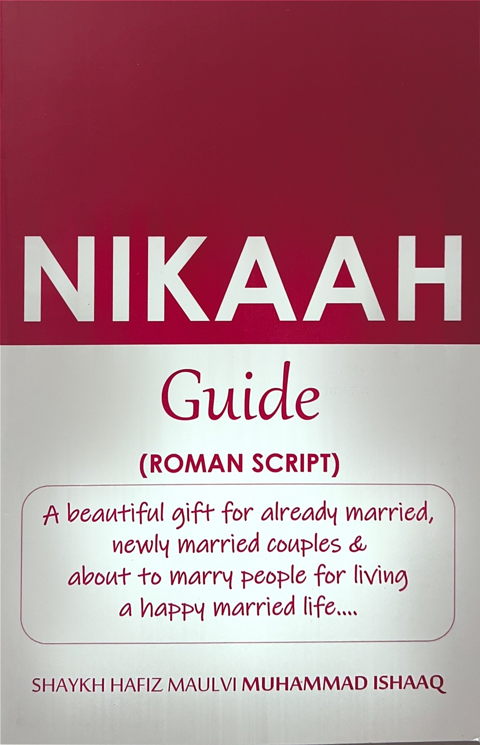 Nikaah guide (Roman Urdu)